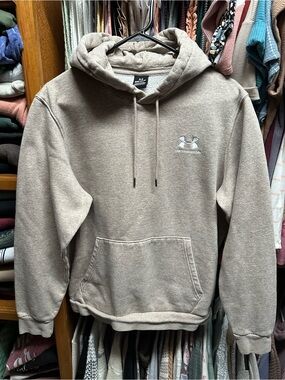 Under Armour Taupe/Beige Pullover Hoodie